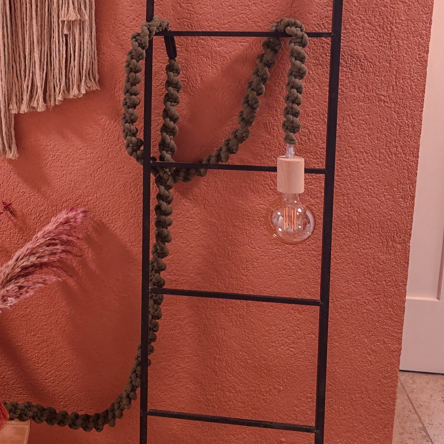 macrame lichtsnoer